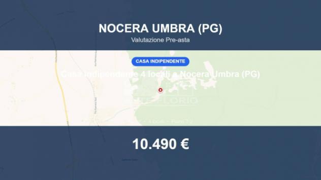 Immobile in asta di 60 m², box auto in vendita a Nocera Umbra