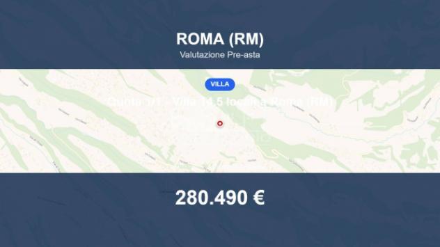 Immobile in asta di 295 m² con più di 5 locali in vendita a Roma