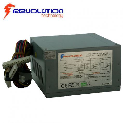Alimentatore Computer 600Watt 24pin Molex Sata Revolution Technology - Foto 3
