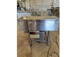 ESPOSITORE INOX PESCE FRESCO USATO