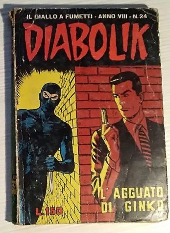 Diabolik n. 24 - l’agguato di ginko