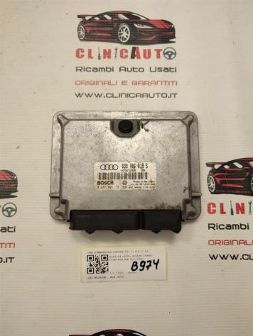 CENTRALINA MOTORE AUDI A4 Avant (8D) 038906018S 0281001721 AFN diesel 1896 (9700)