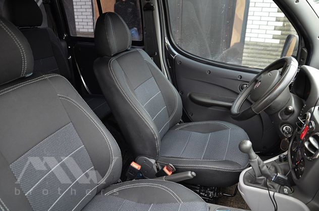 Fodere coprisedili su misura per Fiat Doblo 1 (2000-2015) - Foto 5