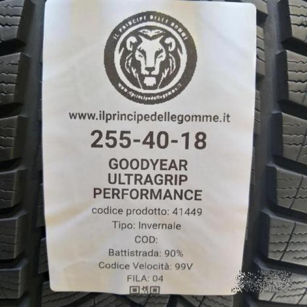 2 gomme 255 40 18 goodyear a41449 - Foto 2