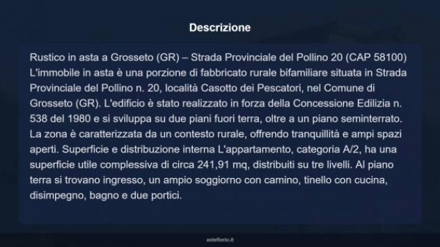 Immobile in asta di 241 m² con più di 5 locali in vendita a Grosseto - Foto 15