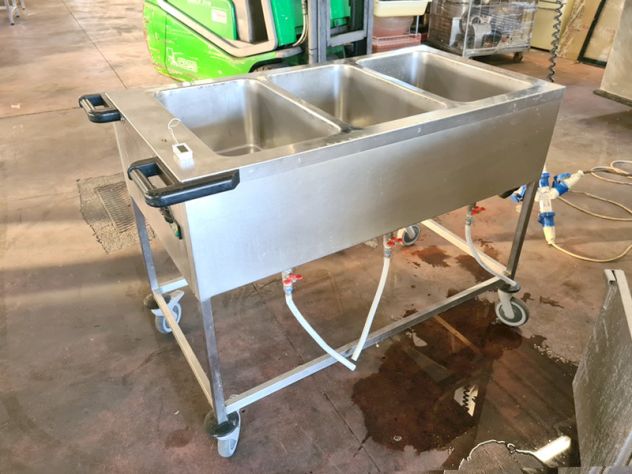 carrello termico bagnomaria temperatura differenziata usato