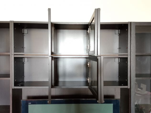 Parete IKEA BILLY BESTÅ TV rinforzata staffe incluse design moderno - Foto 5