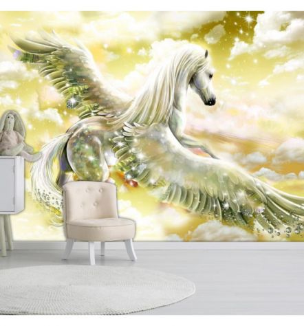 Fotomurale Adesivo Con Pegaso Arredalacasa