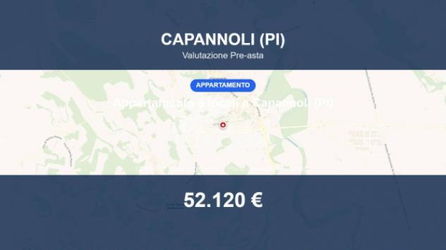 Immobile in asta di 70 m², box auto in vendita a Capannoli