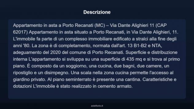 Immobile in asta di 130 m² in vendita a Porto Recanati - Foto 3