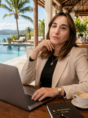 Social media manager Valeria