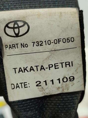 CINTURA DI SICUREZZA ANTERIORE DESTRA TOYOTA Verso 1° Serie 73210-0F050 (09) - Foto 3