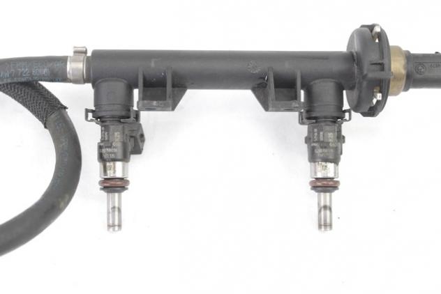 GRUPPO INIEZIONE RAIL INIETTORI BMW F 800 R K73 2005 - 2019 13547680105 13617672335 INJECTION SYSTEM - Foto 2