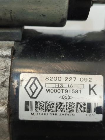 MOTORINO D' AVVIAMENTO RENAULT Clio Serie 8200227092 K9K608 diesel 1461 (0815) - Foto 5