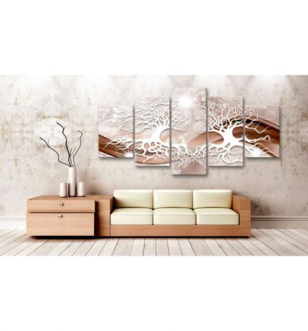 Quadro Albero A Cuoricini 100x50 E 200x100 ARREDALACASQA - Foto 2