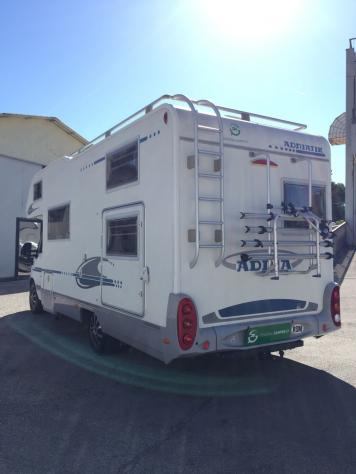 CAMPER ADRIA DUCATO MANSARDATO LETTO CASTELLO POSTI 7 DOPPIA DINETTE GENERALI USATO - Foto 3