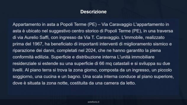 Immobile in asta di 66 m² in vendita a Popoli - Foto 9