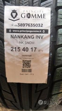 4 gomme 215 40 17 nankang a1341 - Foto 2