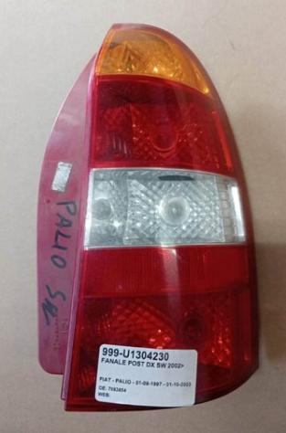 FANALE POST DX PALIO SW 2002 999-U1304230 Parti elettriche Fanaleria Fanali Fanale post. dx. FIAT - PALIO - 01-09-1997 - 01-10-2003