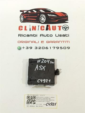 CENTRALINA PORTA SX GUIDA MERCEDES Classe C S. Wagon W204 A2128203485 651911 (07) - Foto 3