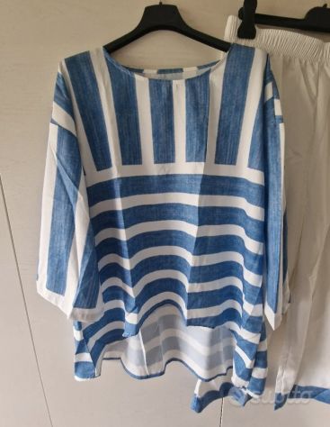 Completo bianco e azzurro - Foto 6