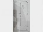 Tre griglie prese d'aria cm 63,5 x cm 19,2 spessor
