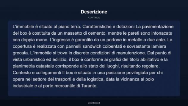 Immobile in asta di 14 m² in vendita a Taranto - Foto 7