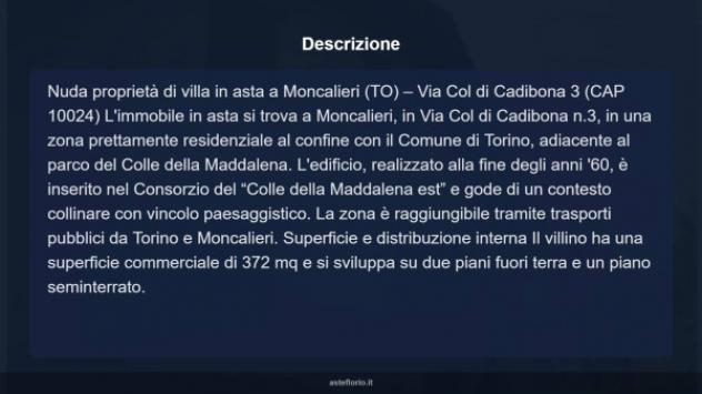 Immobile in asta di 372 m² con più di 5 locali e box auto doppio in vendita a Moncalieri - Foto 17