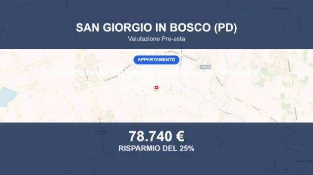 Immobile in asta di 130 m² in vendita a San Giorgio in Bosco