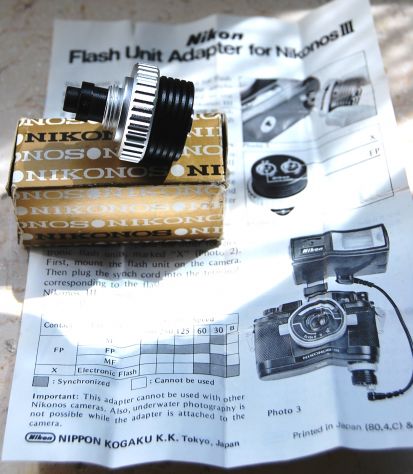 Adattatore sincro flash nikonos 3 - Foto 5