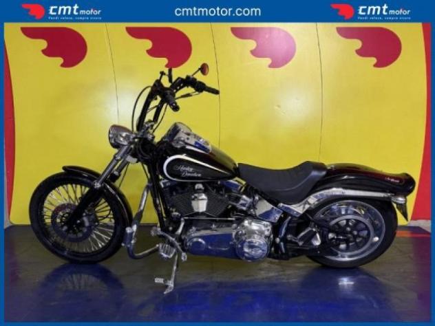 HARLEY-DAVIDSON 1584 Custom - FXSTC Finanziabile - Nero - 46755 rif. 23182276 - Foto 3