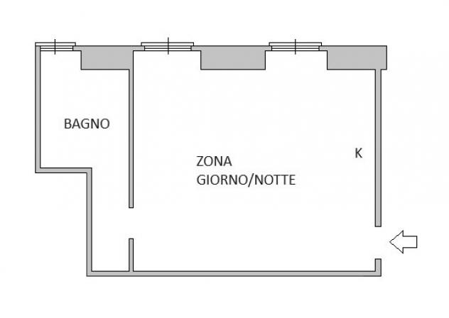 MONOLOCALE IN AFFITTO - ZONA DE ANGELI - Foto 13