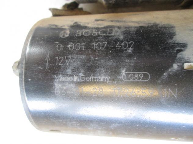 0001107402 MOTORINO AVVIAMENTO BOSCH OPEL AGILA 1.0 B 43KW 5M 5P (2003) RICAMBIO USATO 93184534 - Foto 2