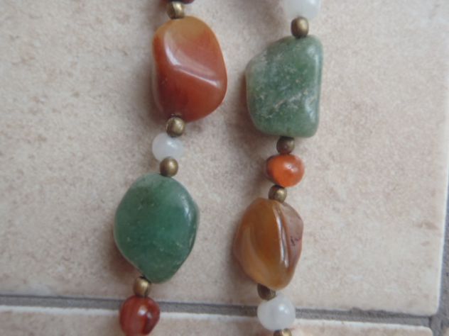 Collana di corniola in agata scozzese - Foto 4