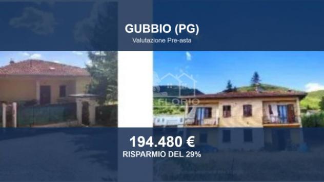 Immobile in asta di 240 m² con più di 5 locali e box auto in vendita a Gubbio