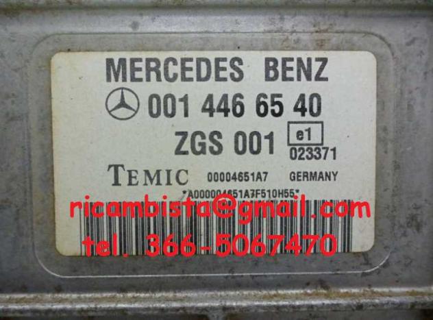 0014466540 Mercedes Vario centralina motore Temic - Foto 2