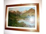 VETRATA ARTISTICA ORIGINALE D' EPOCA ''MEDAGLIERE''