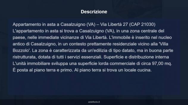 Immobile in asta di 97 m² in vendita a Casalzuigno - Foto 12