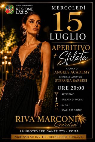13/07 - 12/08:MERCOLEDI 15 LUGLIO APERIMODA RIVA MARCONI INFO 3391047611