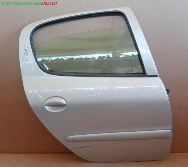 PORTA POST.DX. ARGENTO C/ALZ.MAN. E SERR. 999-U65621