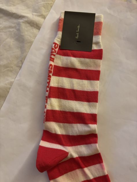 CALZE NUOVE DA UOMO FIRMATE ORIGINALI”PAUL SMITH”MADE IN ITALY TAGLIA UNICA - Foto 3