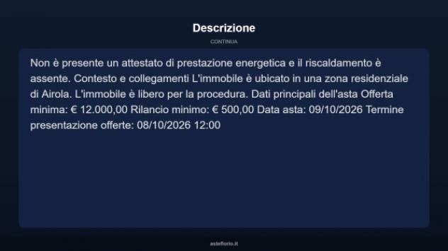Immobile in asta di 219 m² con più di 5 locali in vendita a Airola - Foto 4