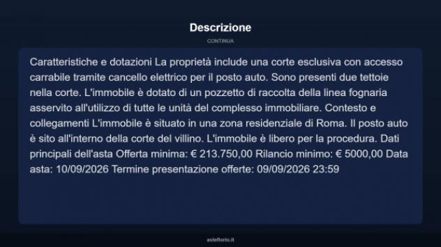 Immobile in asta di 128 m² in vendita a Roma - Foto 4