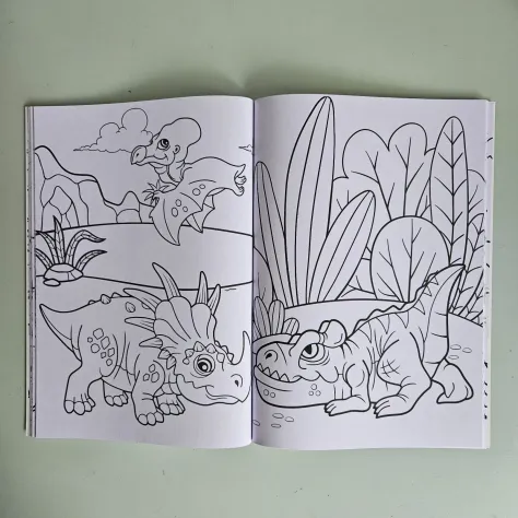 Libri da Colorare, Colouring Book 10x - A4 - SPEDIZIONE TRACCIATA! - Foto 4