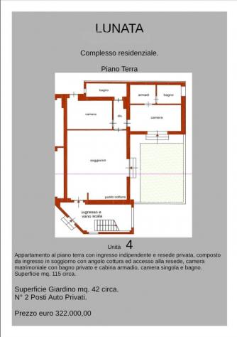 Appartamento in vendita a Lammari - Capannori 115 mq Rif: 1371696 - Foto 9