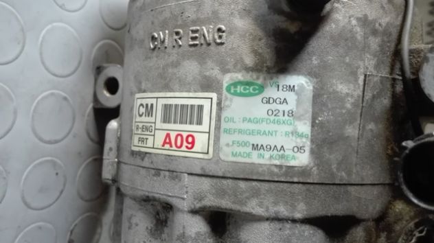 Compressore climatizzatore Hyundai Santa Fe 2.2CRDI del 2011 (MA9AA-05) - Foto 5