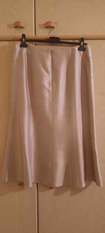 ABITO DONNA ELEGANTE DA CERIMONIA, ROSA NERO,100% SETA BRAND:M.COLETTE TAGLIA:46 - Foto 6