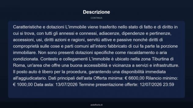 Immobile in asta di 14 m² in vendita a Roma - Foto 6
