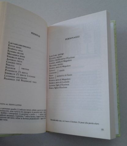 PLAUTO - La pentola del tesoro - Foto 8