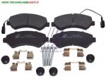 PASTIGLIE FRENO FIAT DUCATO 06 ANTERIORE 2-SENSORI 17Q HEAVY 11 SPRING 74MM &hellip;